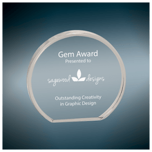 Clear Round Acrylic Award