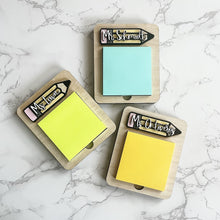 Teacher Sticky Note Pad Holder