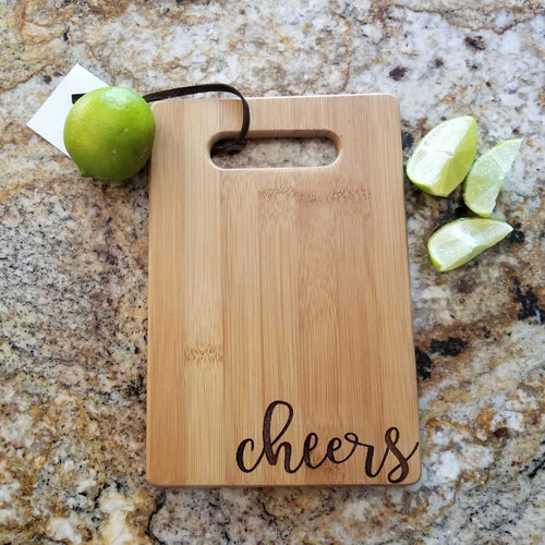 Cutting Board - Cheers (script)