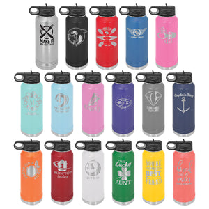 Personalized 32 oz Water Bottle