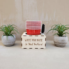 Solo Cup Holder - Personalized