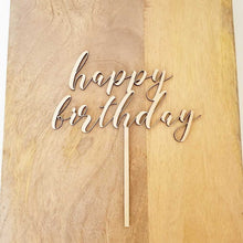 Happy Birthday Cake Topper