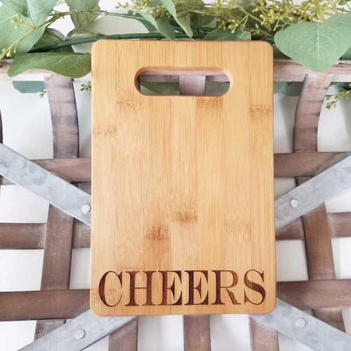 Cutting Board - Cheers (block)