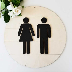 Shiplap Round - His & Hers