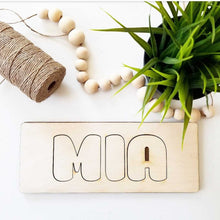 Custom Name Wooden Puzzle