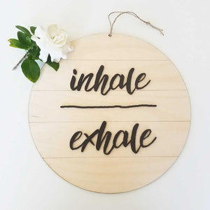 Shiplap Round - inhale/exhale