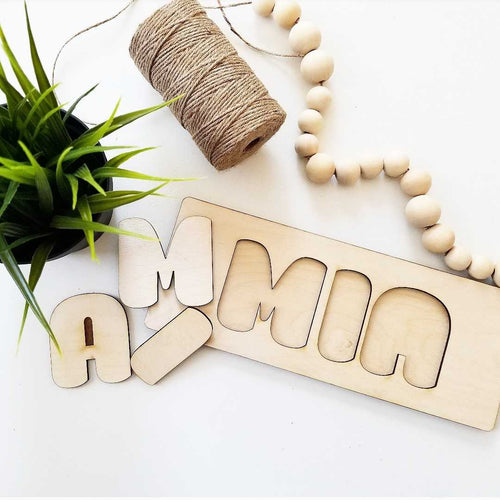 Custom Name Wooden Puzzle
