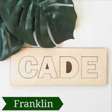 Custom Name Wooden Puzzle