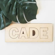 Custom Name Wooden Puzzle