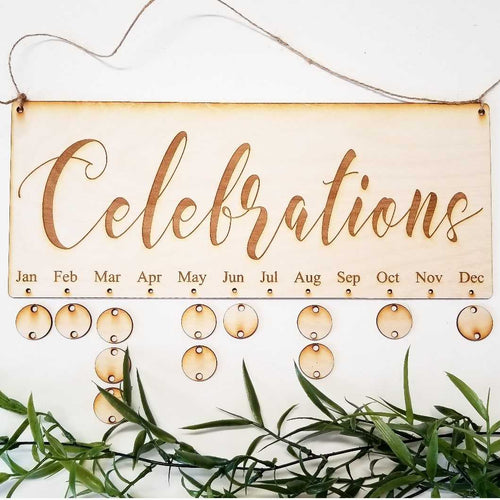 Celebrations Dates Board