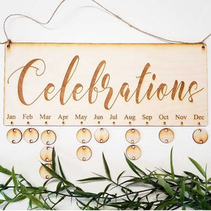 Celebrations Dates Board