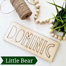 Custom Name Wooden Puzzle
