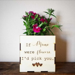 I'd Pick You Personalized Flower Box