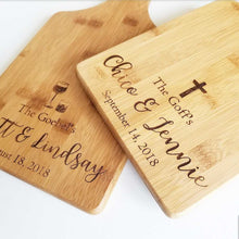 Cutting Board - Names, Dates, & Symbol