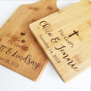 Cutting Board - Names, Dates, & Symbol
