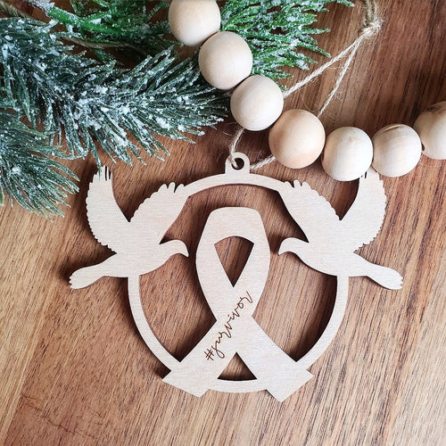 Survivor Ribbon Ornament