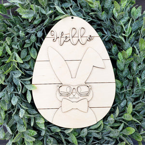 DIY Easter Bunny Sign