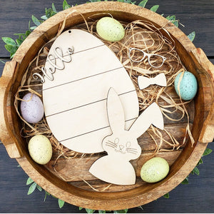 DIY Easter Bunny Sign