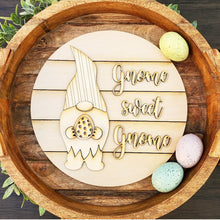 DIY Gnome Sweet Gnome Sign Set