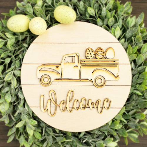 DIY Welcome Truck Sign Set