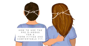 S-Hooks for Medical Masks