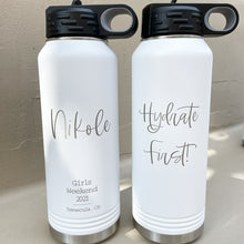 Personalized 32 oz Water Bottle