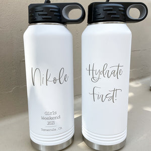 Personalized 20 oz Water Bottle